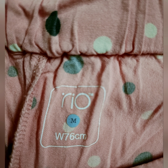 Rio Polka Dot print Culottes with Tie-up - Picture 3 of 4